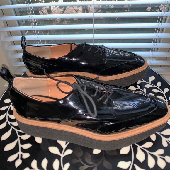 Patent Leather Platform Loafer - Picture 2 of 2